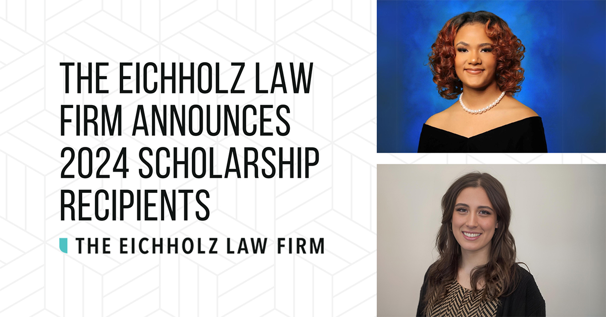 The Eichholz Law Firm Announces 2024 Scholarship Recipients